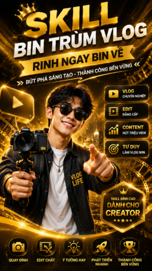 SKILL BIN TRÙM VLOG FILE ZIP VĨNH VIỄN