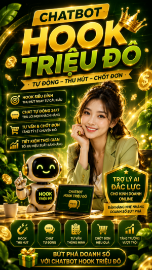 CHAT BOT HOOK TRIỆU ĐÔ