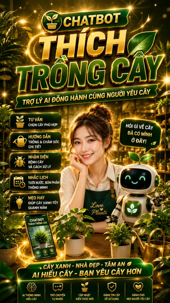 CHATBOT THÍCH TRỒNG CÂY