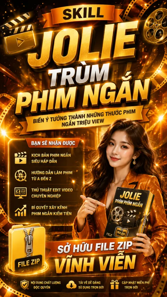 SKILL TRÙM PHIM NGẮN FILE ZIP VĨNH VIỄN